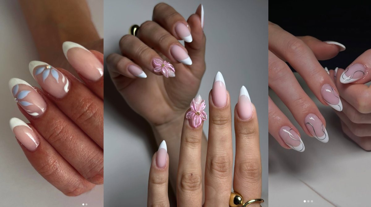 10 uñas francesas para el verano con colores cero aburridos