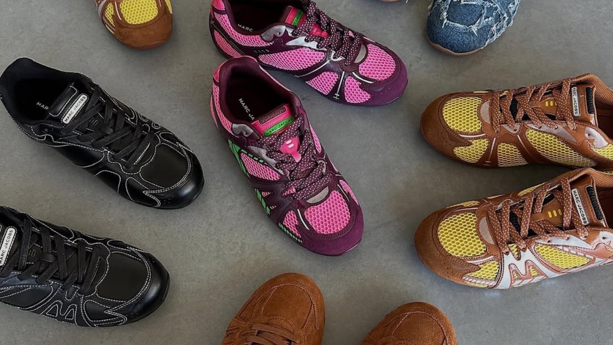 Marc Jacobs reinventa el retro running con los nuevos 72 Spring Sneakers