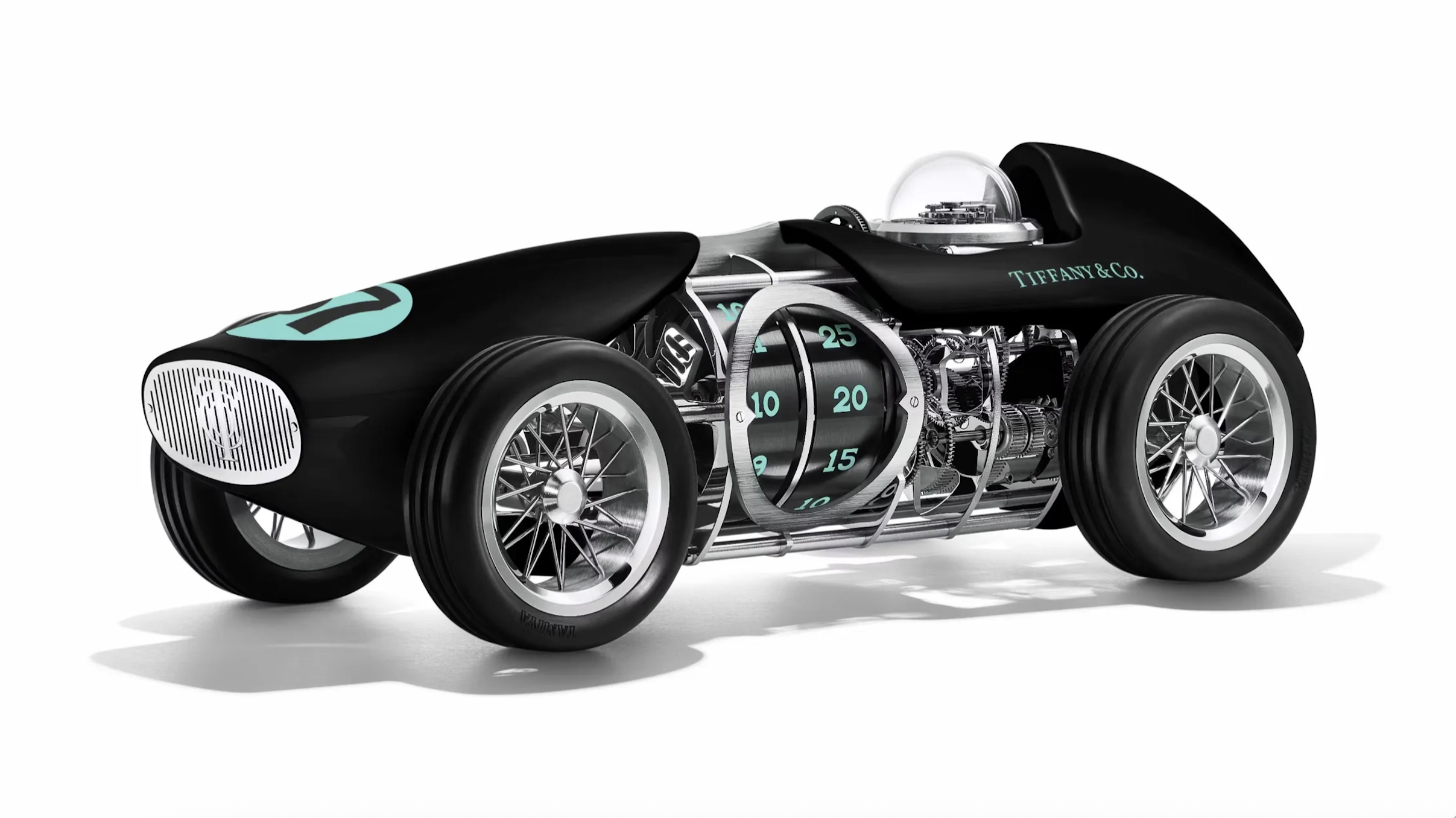 Tiffany & Co. lanza Time Objects: relojes de lujo en miniaturas de coches