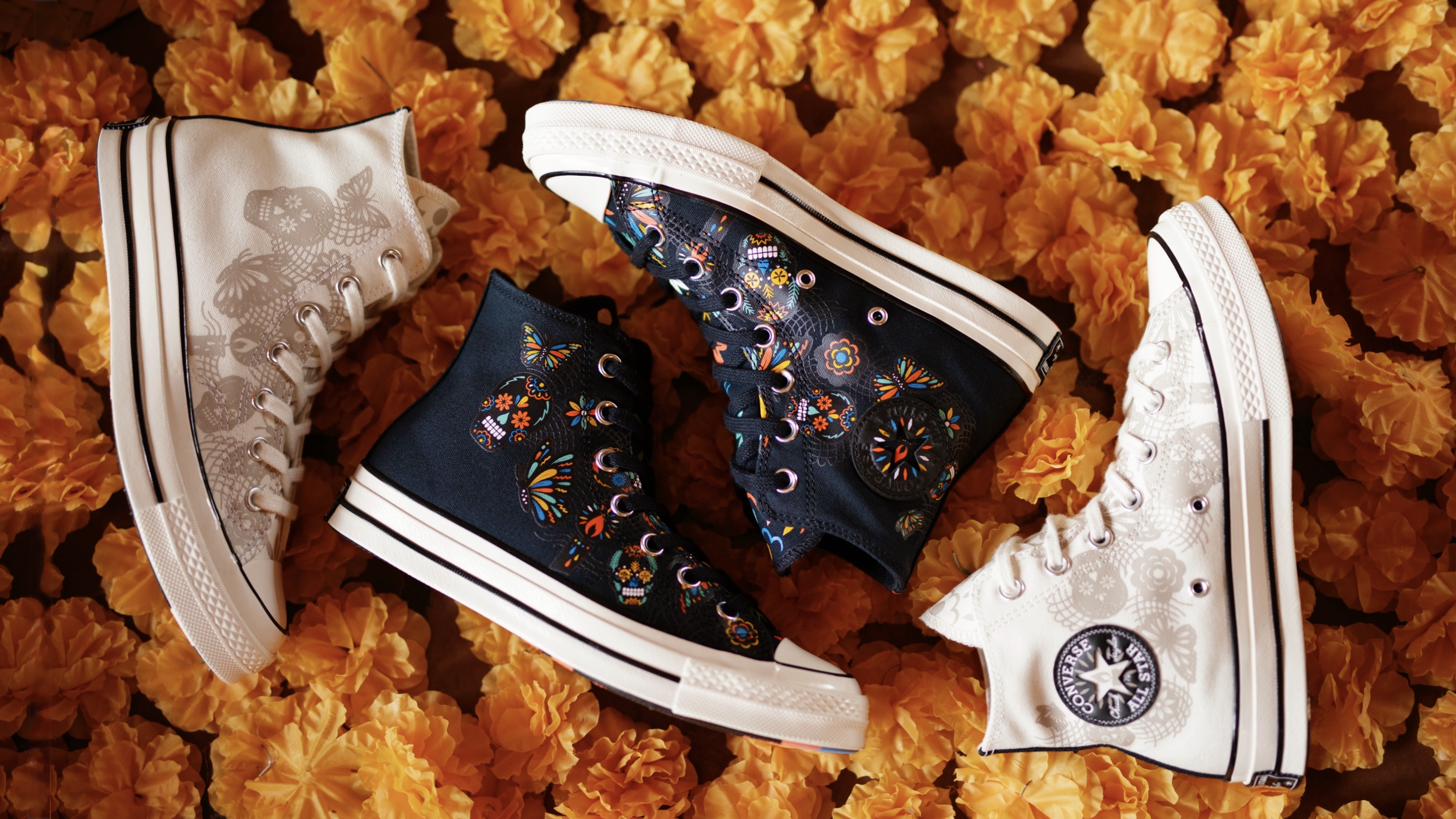 Converse rinde homenaje a México con una colección inspirada en el Día de Muertos