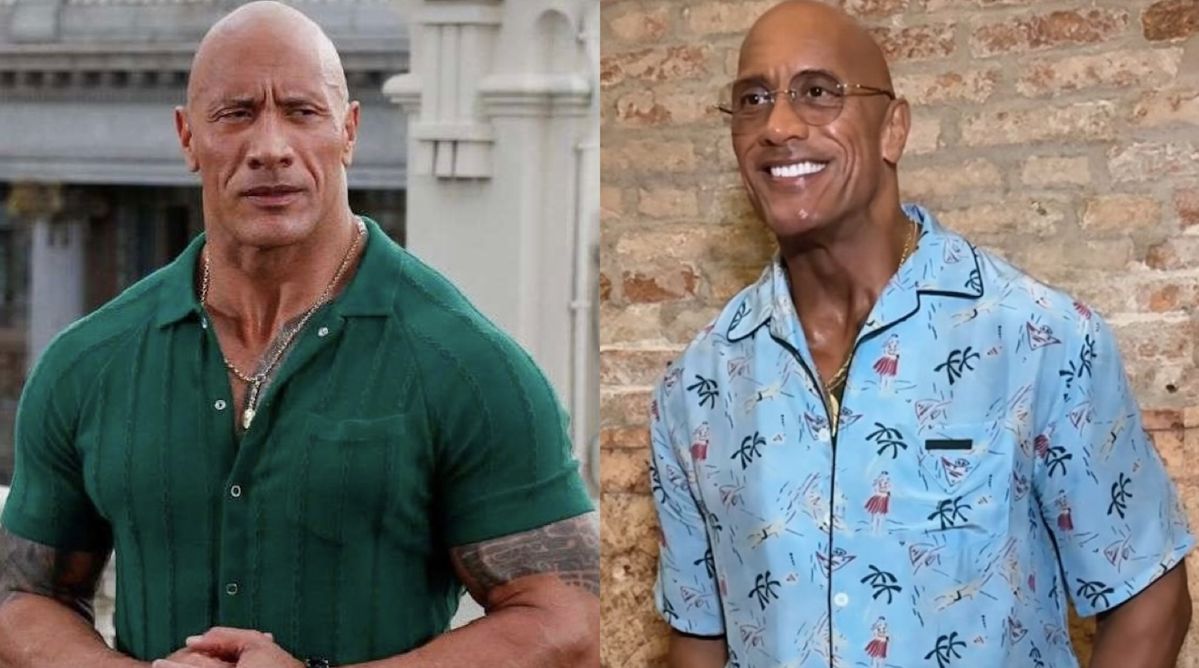 Dwayne The Rock Johnson sorprende con su radical pérdida de peso