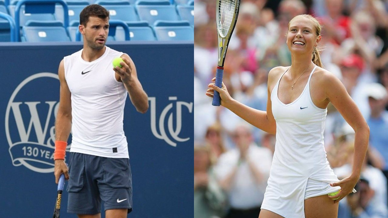 Maria Sharapova y Grigor Dimitrov; el romance imposible del novio de Eiza González