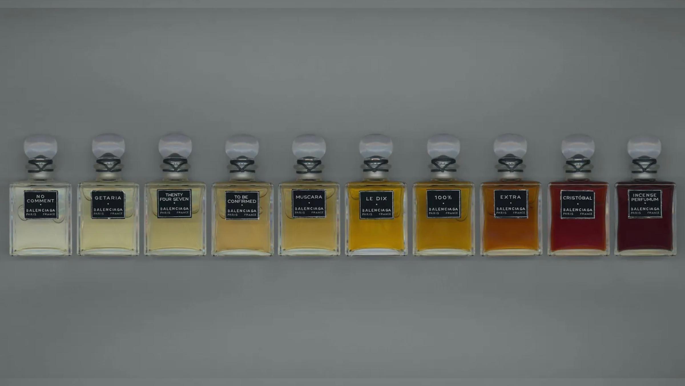 Balenciaga regresa a la perfumería con diez fragancias de lujo y una boutique en París