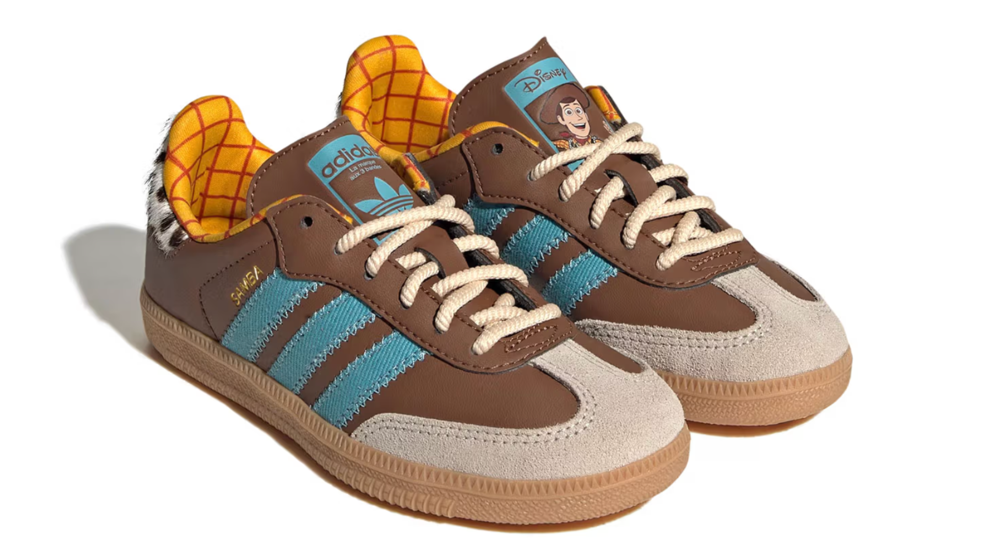 adidas lanza los sneakers más nostálgicos del año: los Samba inspirados en Woody de Toy Story