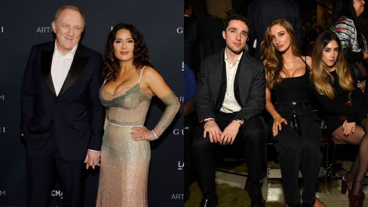 El hijastro de Salma Hayek se casará con una condesa