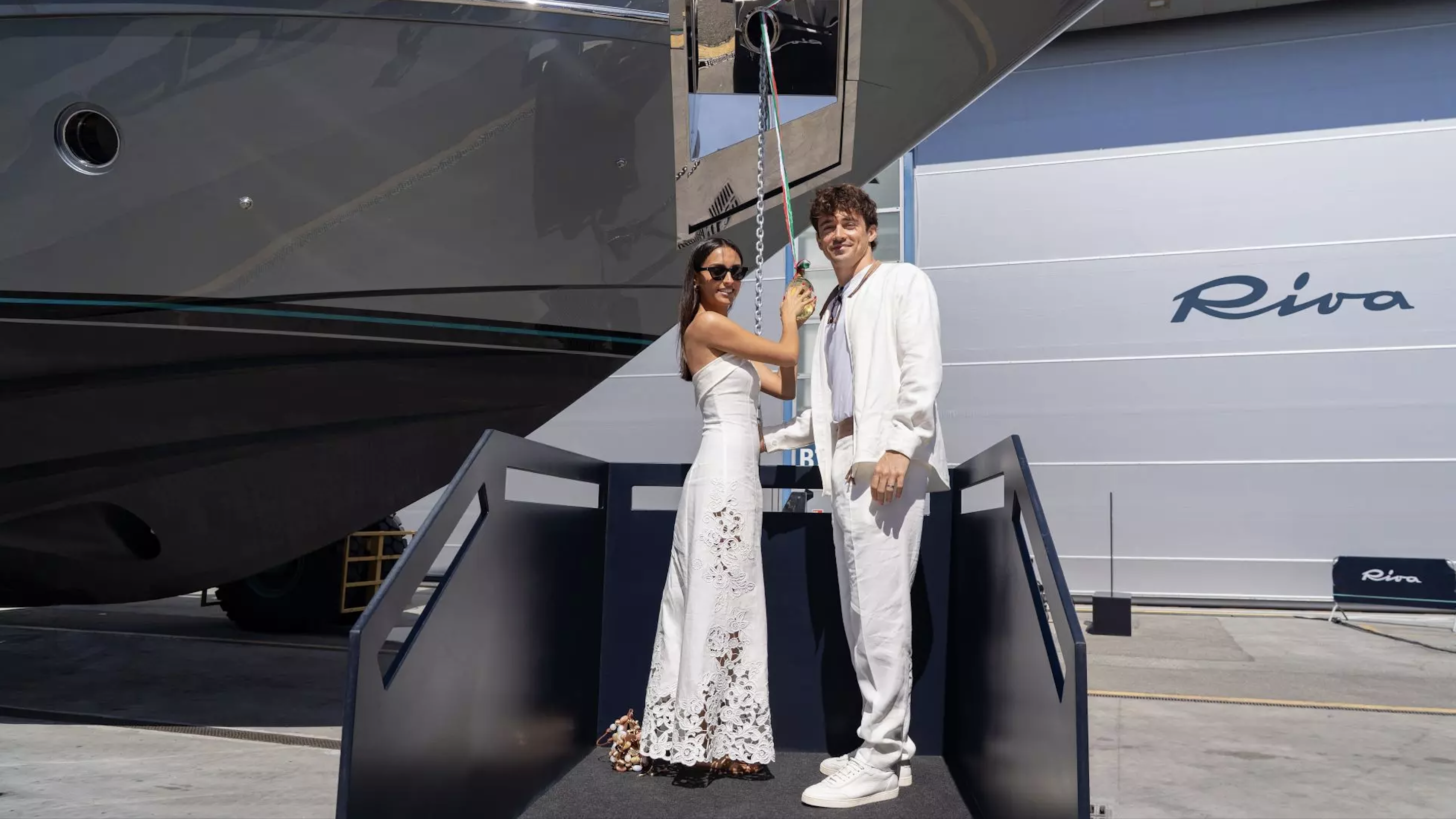 Charles Leclerc estrena un superyate de 20 millones de dólares