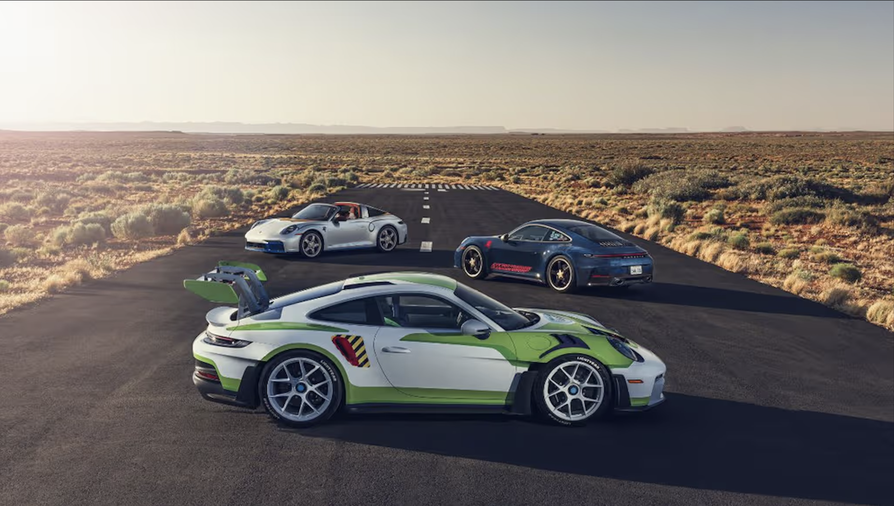 Así son los Porsche de Woody, Buzz Lightyear y Jessie