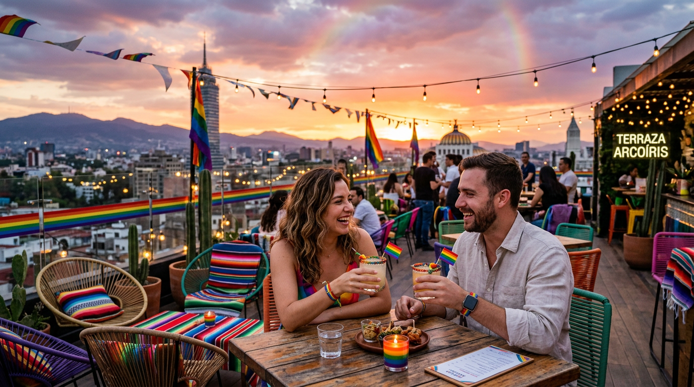 Pride CDMX 2026: los mejores restaurantes y rooftops para celebrar después de la marcha