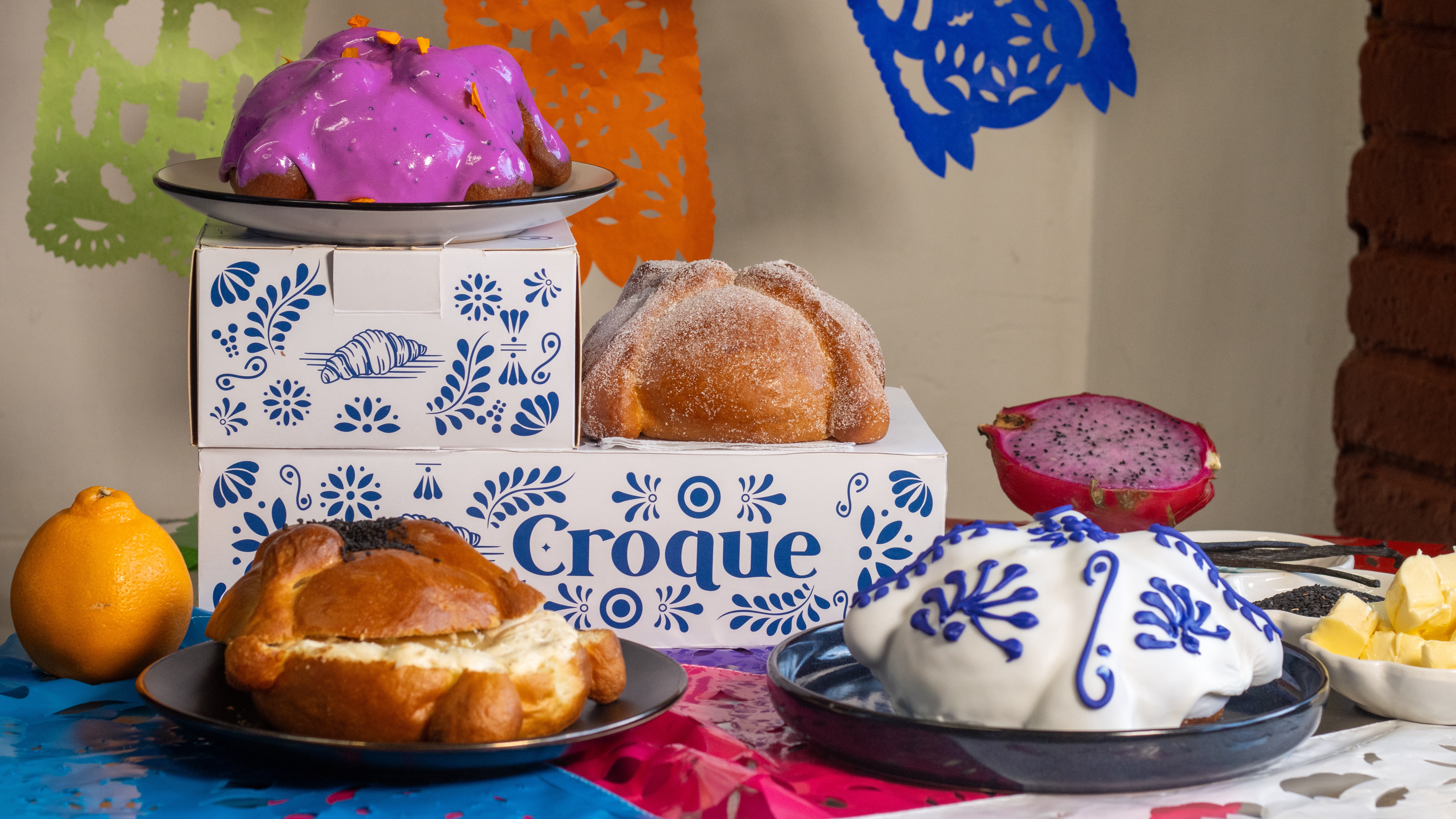 Croque Voyage presenta su pan de muerto 2026 con sabores muy mexicanos
