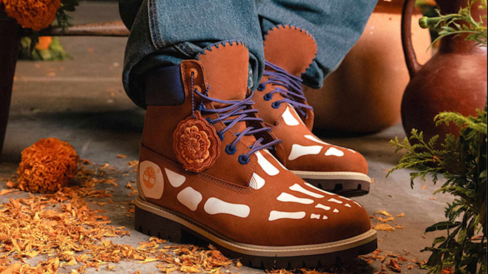 Así son las nuevas botas Timberland inspiradas en el Día de Muertos 2026