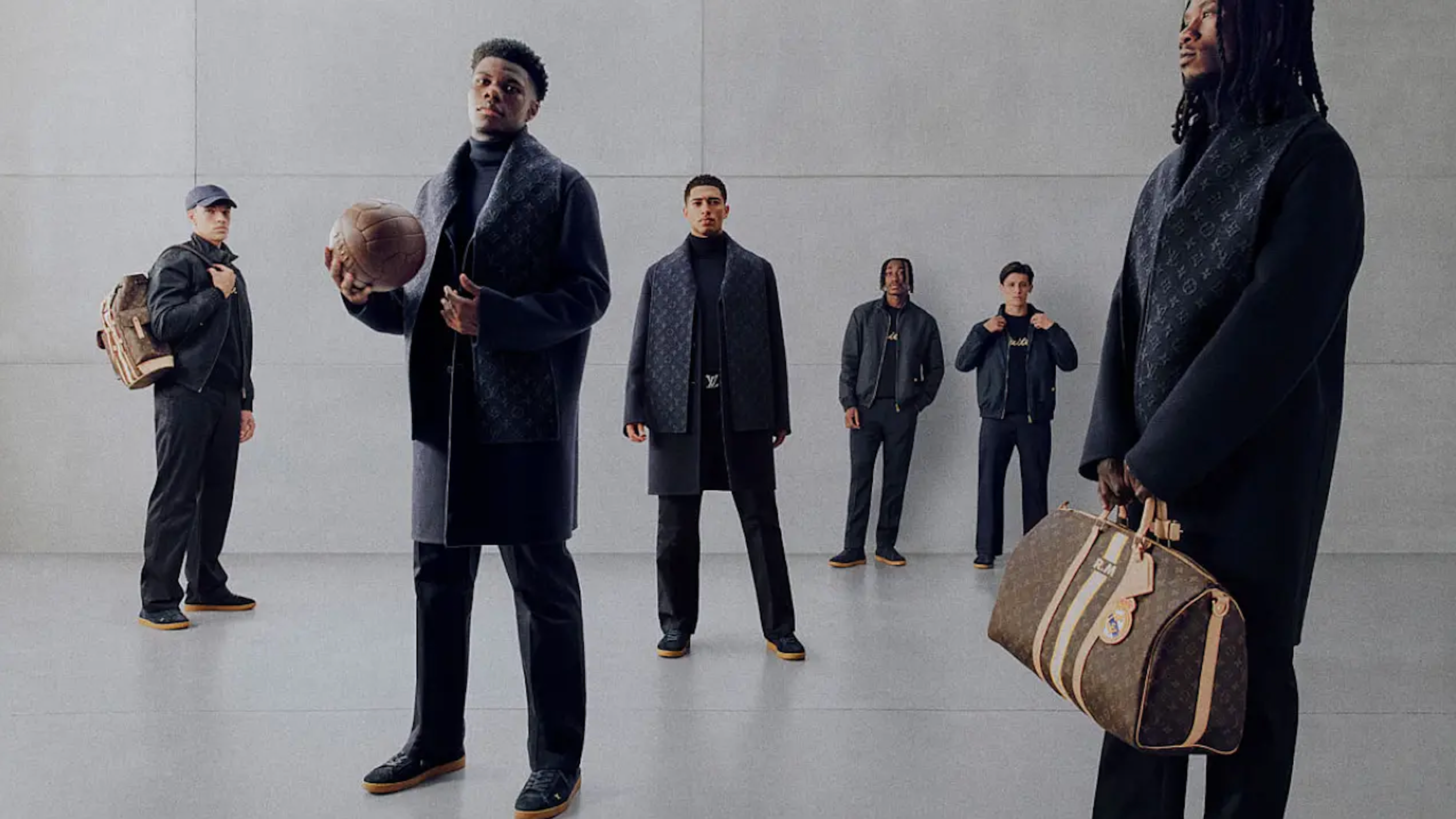 Pharrell Williams vuelve a vestir al Real Madrid con Louis Vuitton